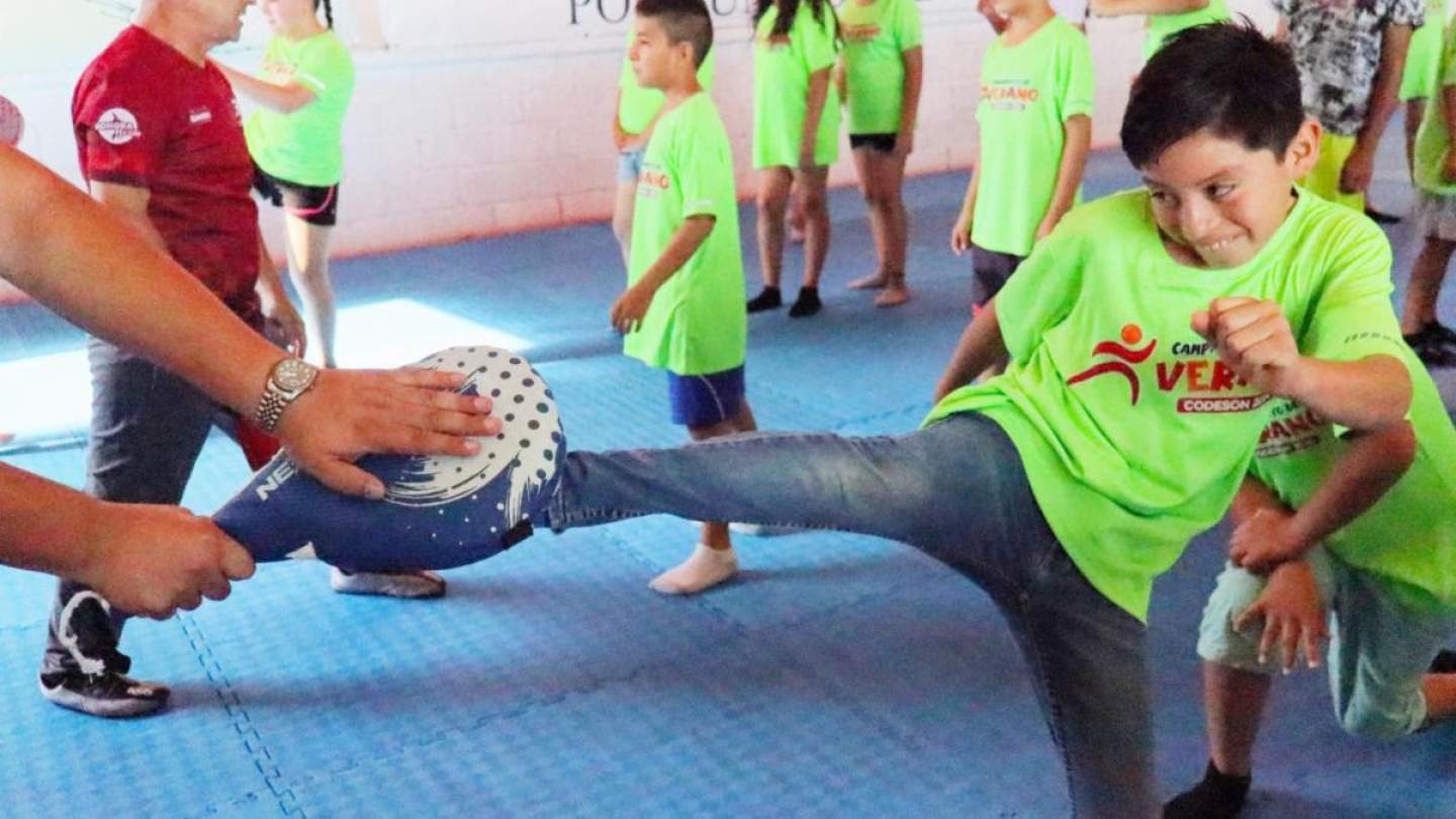 CAMPAMENTO DE VERANO CODESON 2025 SERÁ DEL 7 AL 18 DE JULIO EN 17 DEPORTES 